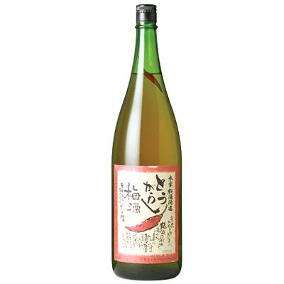 松浦とうがらし梅酒 720ml 1296円(税込)