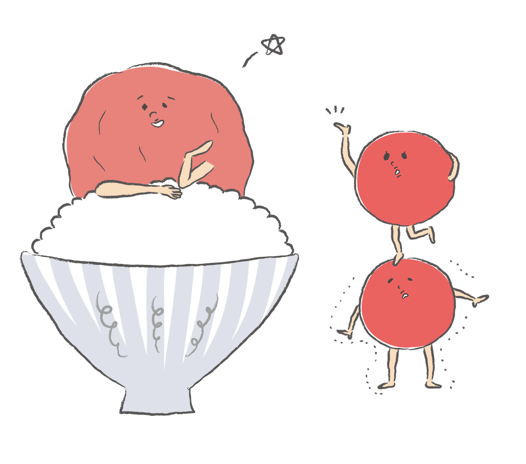 うめじと男山さん